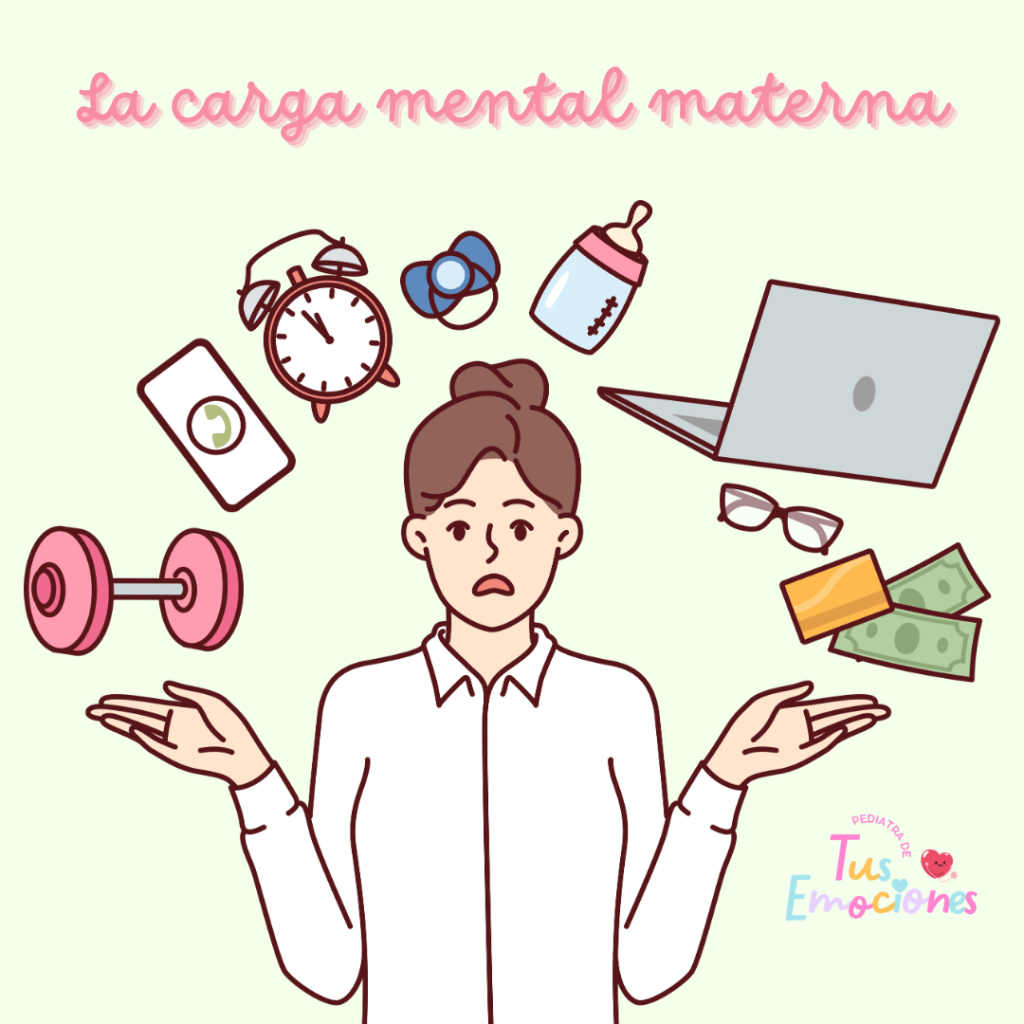 La carga mental de ser mamá: entre la culpa, la corresponsabilidad y ese miedo de perderme en el camino.